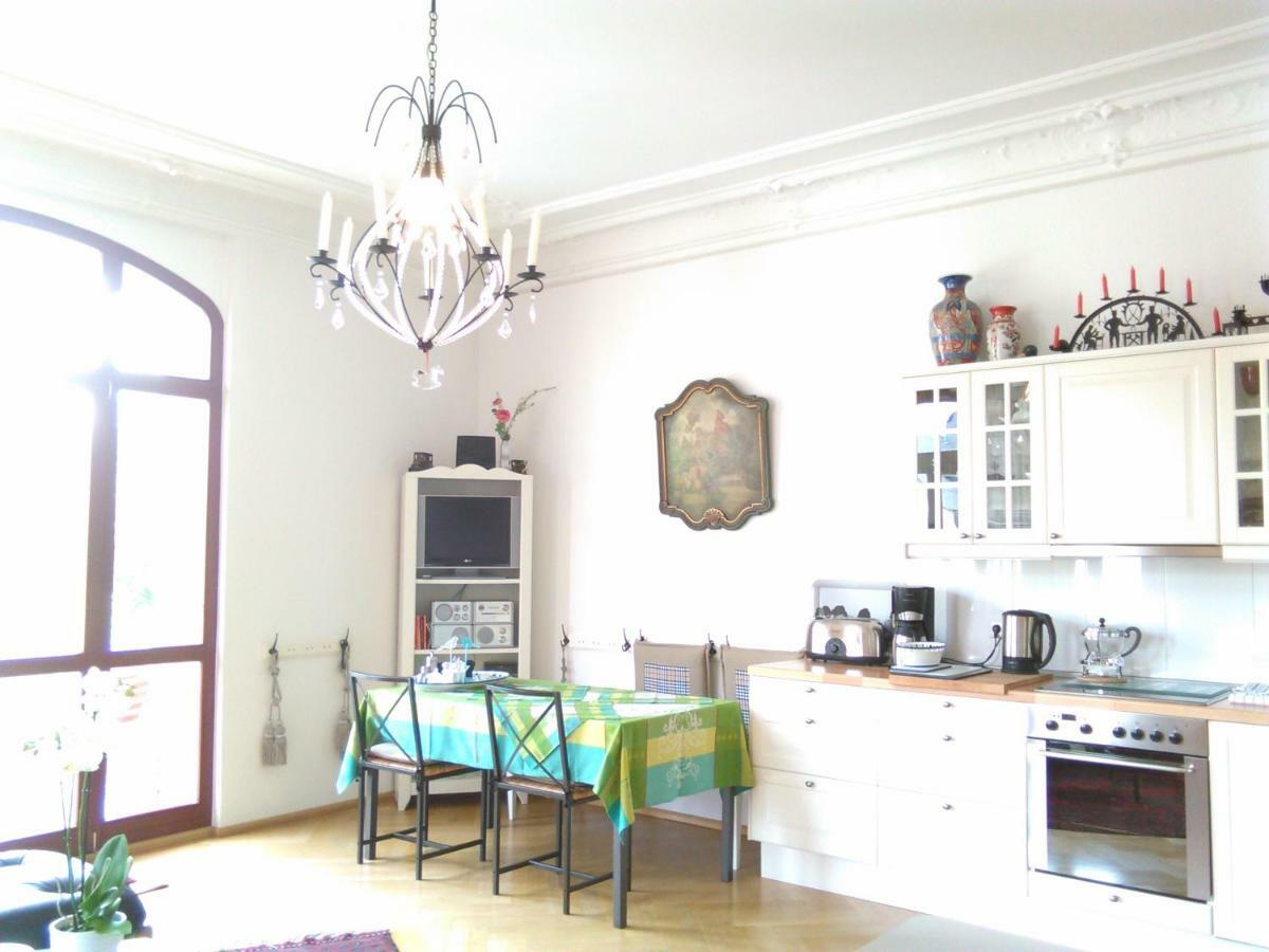 Ferienwohnung Villa Fiedler Dresden Buitenkant foto
